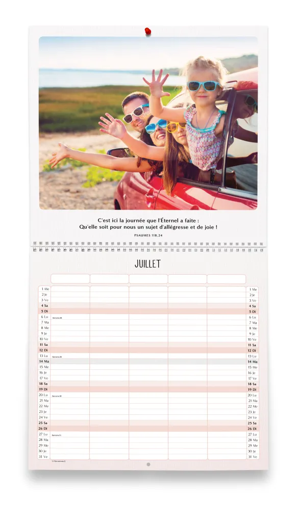 CALENDRIER CED FAMILLE EN FETE