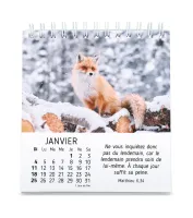 CALENDRIER CED NATURE EN PAIX