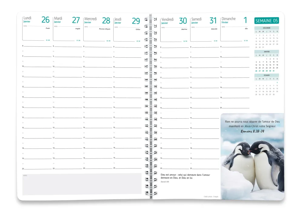 CALENDRIER CED AGENDA LIBERTE