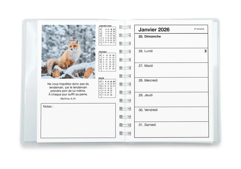 CALENDRIER CED AGENDA COLOR