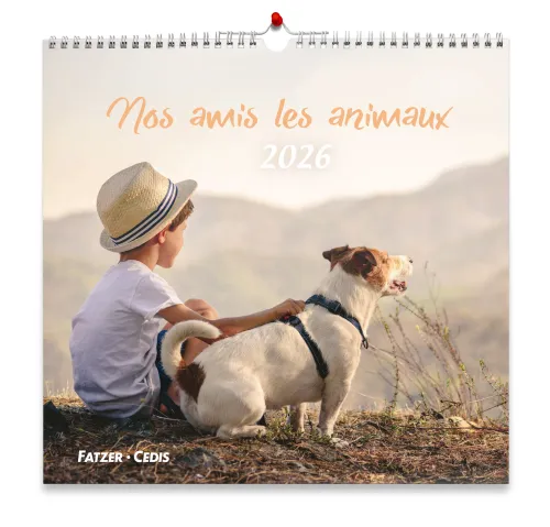 CALENDRIER CED NOS AMIS LES ANIMAUX