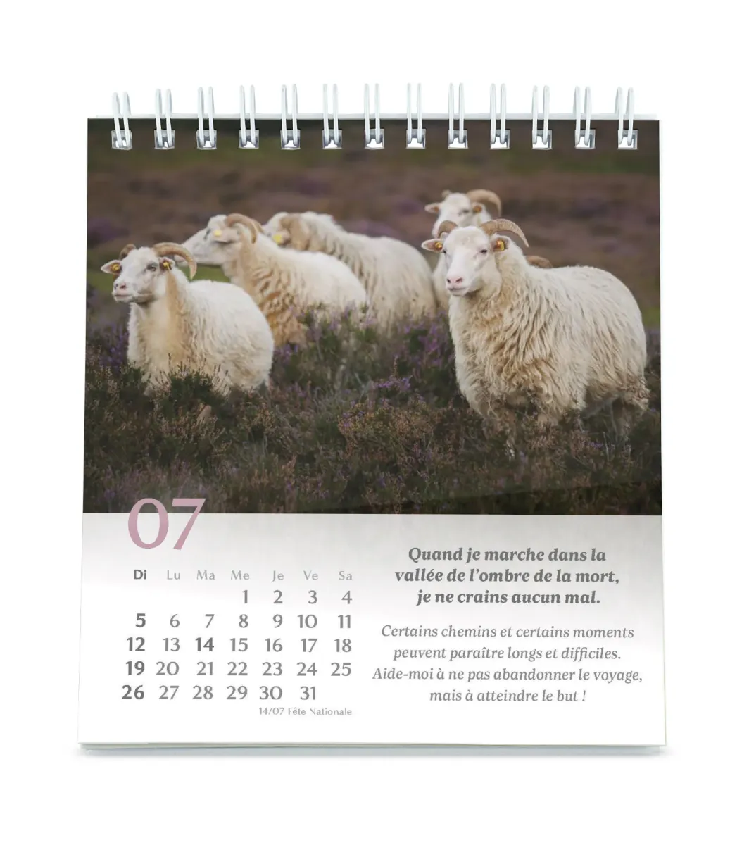 CALENDRIER CED PSAUMES 23 PETIT FORMAT