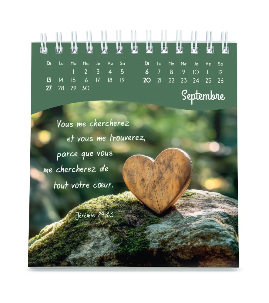 CALENDRIER CED DE TOUT COEUR