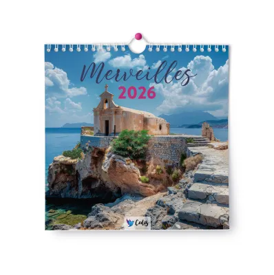 CALENDRIER CED MERVEILLES (SANS TEXTES)