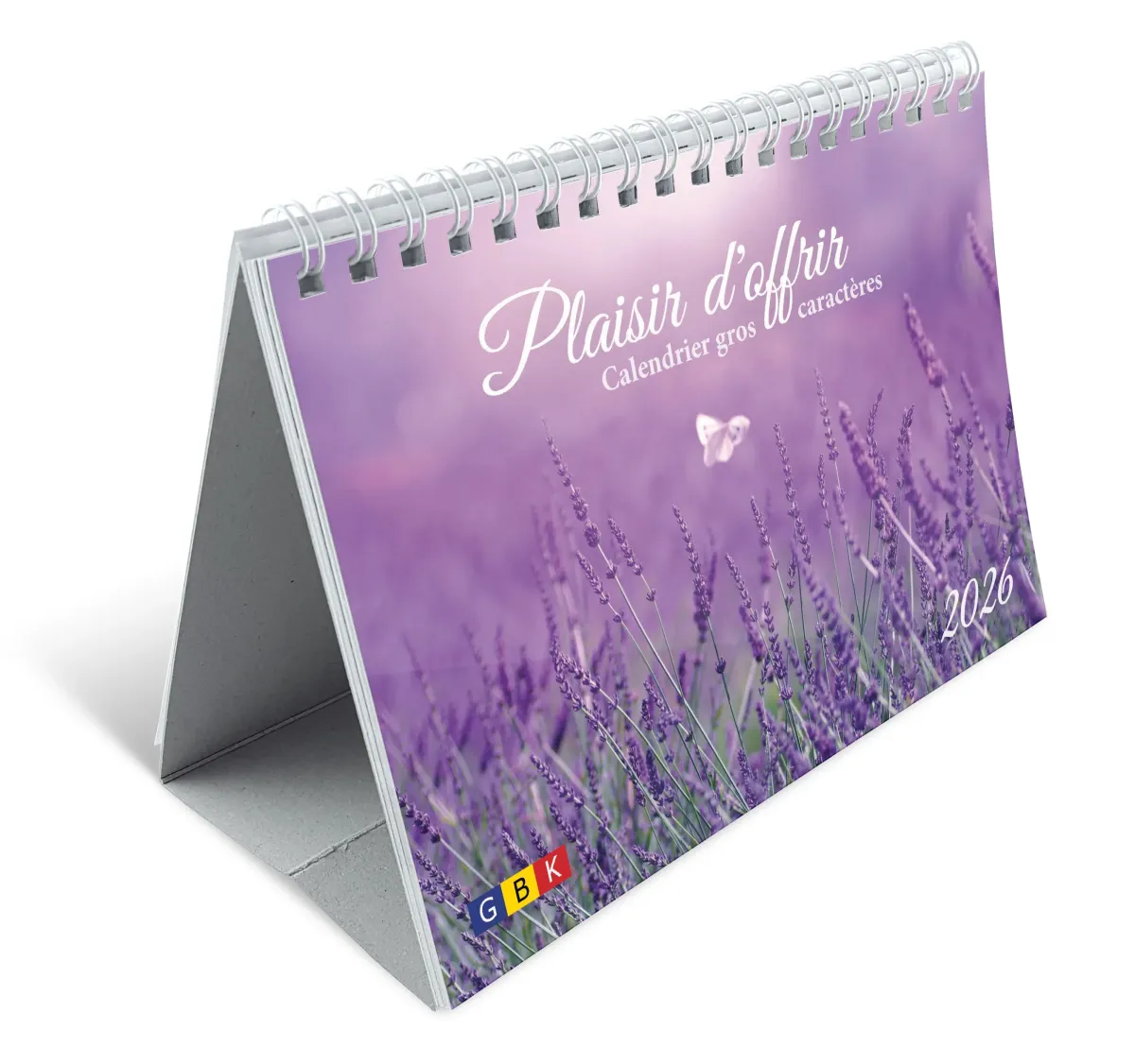 CALENDRIER GBK PLAISIRS D'OFFRIR - GROS CARACTERES