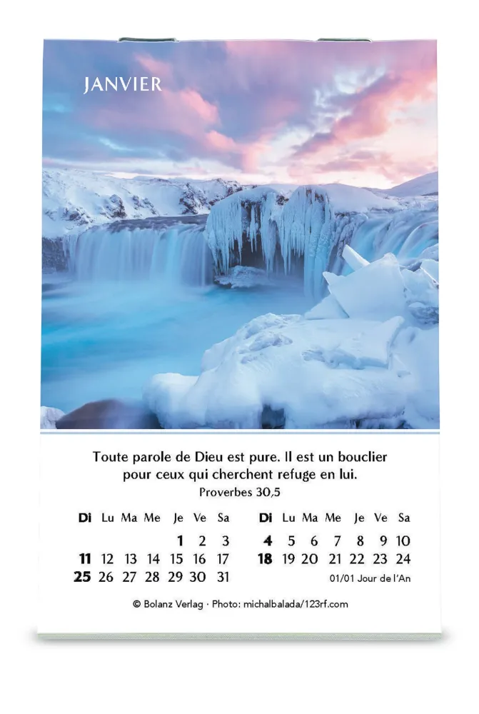 CALENDRIER CED MINI ESPERANCE
