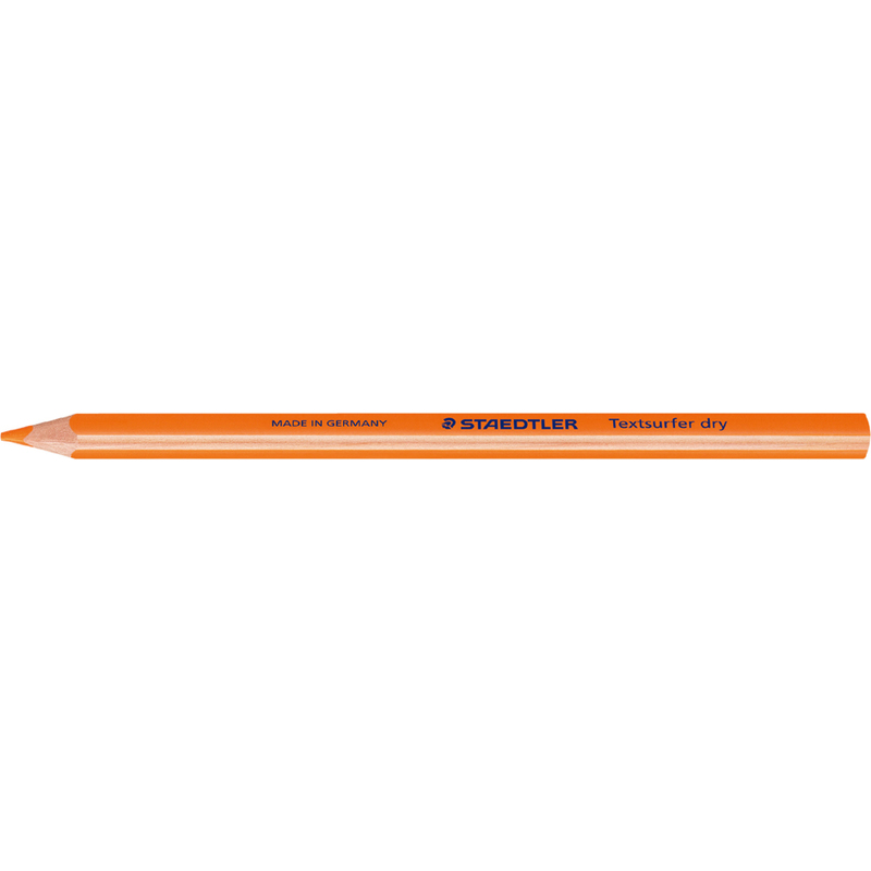 CRAYON SURLIGNEUR A CIRE ORANGE - POUR BIBLE