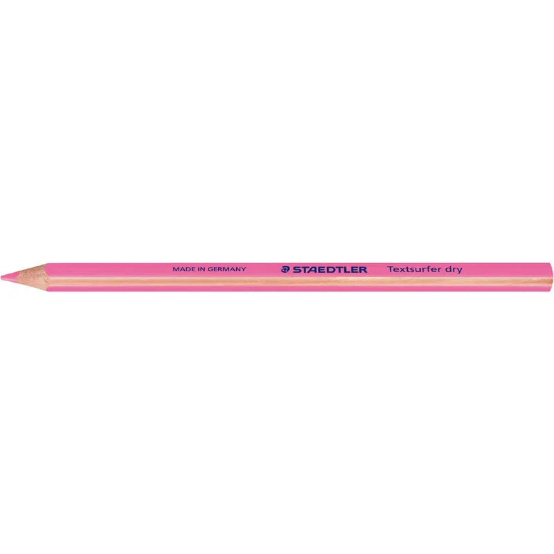 CRAYON SURLIGNEUR A CIRE ROSE - POUR BIBLE