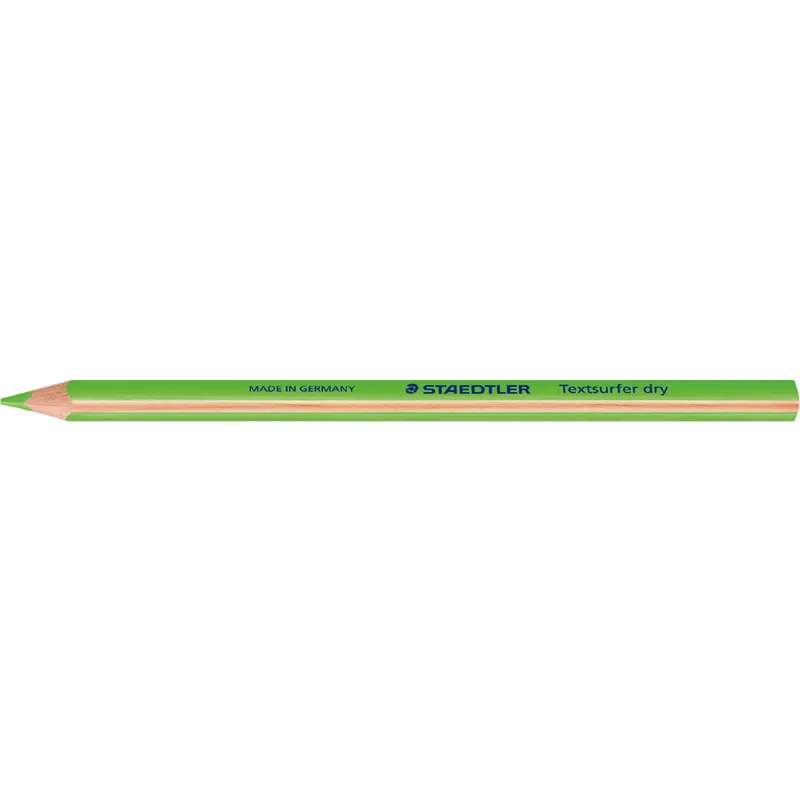 CRAYON SURLIGNEUR A CIRE VERT - POUR BIBLE