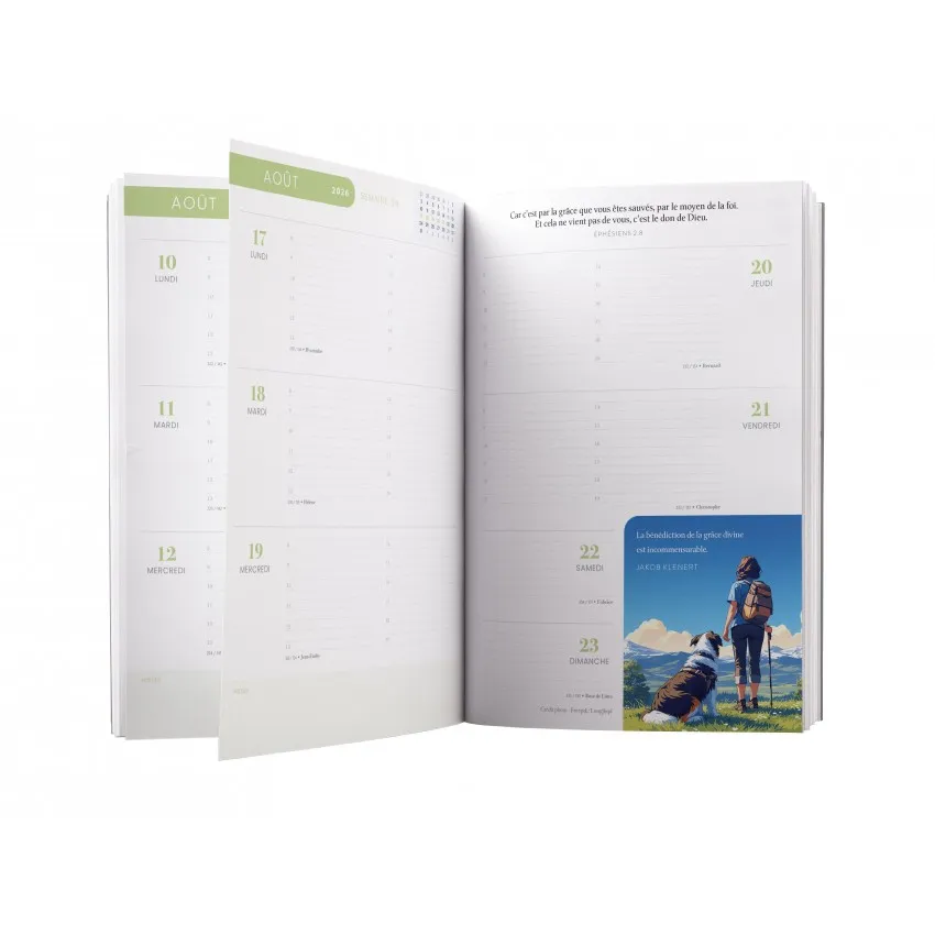 CALENDRIER CED AGENDA 16 MOIS