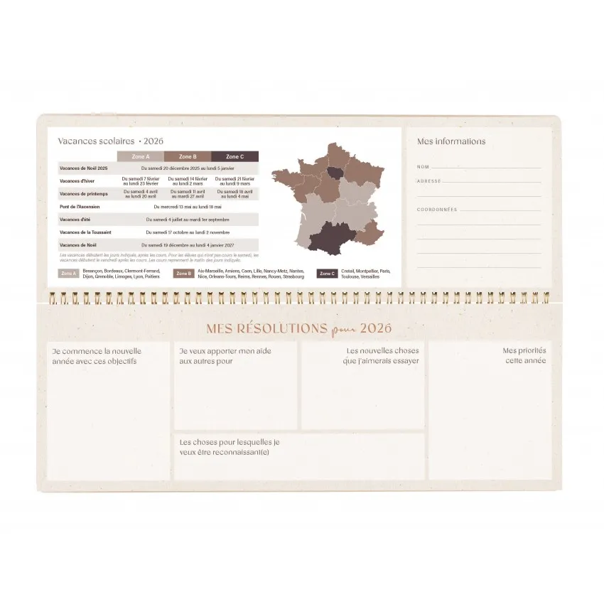 CALENDRIER CED CONFIANCE QUOTIDIENNE