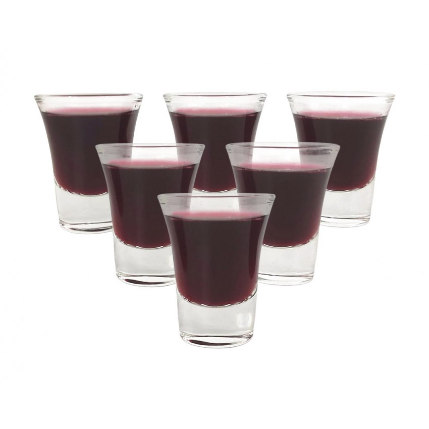 GOBELETS  POUR SAINTE CENE EN VERRE -  PAR 20