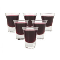 GOBELETS  POUR SAINTE CENE EN VERRE -  PAR 20