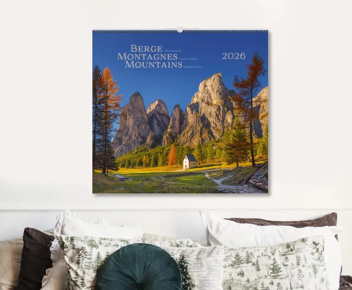 CALENDRIER EPT MONTAGNES TRILINGUE BEAUTES NATURELLES