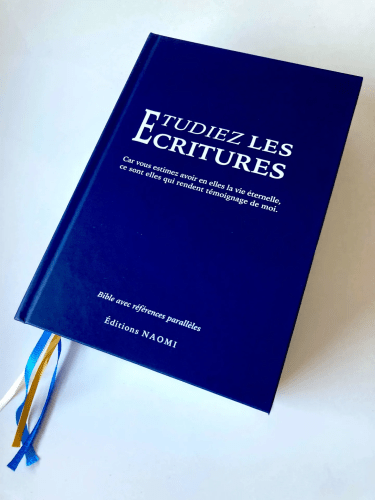 BIBLE DARBY 2018 AVEC REFERENCES PARALLELES - ETUDIER LES ECRITURES - RIGIDE BLEUE