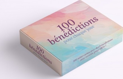 LOT DE 100 MINI-CARTES TEXTES BIBLIQUES : BENEDICTIONS POUR TOUTES LES OCCASIONS