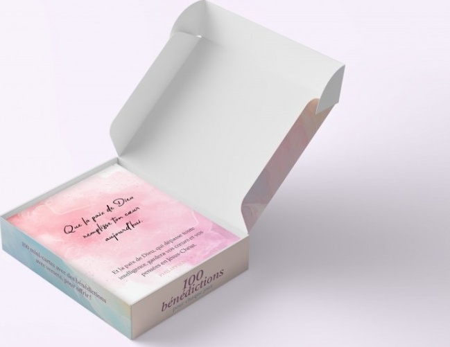 LOT DE 100 MINI-CARTES TEXTES BIBLIQUES : BENEDICTIONS POUR TOUTES LES OCCASIONS