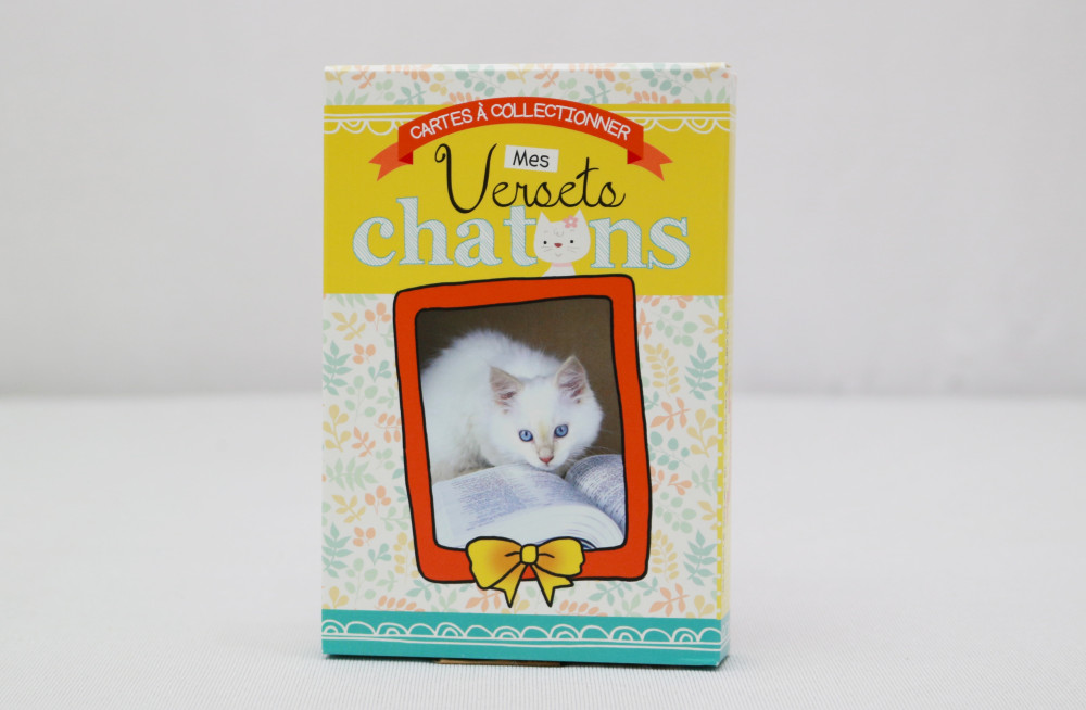 MES VERSETS CHATONS CARTES A COLLECTIONNER
