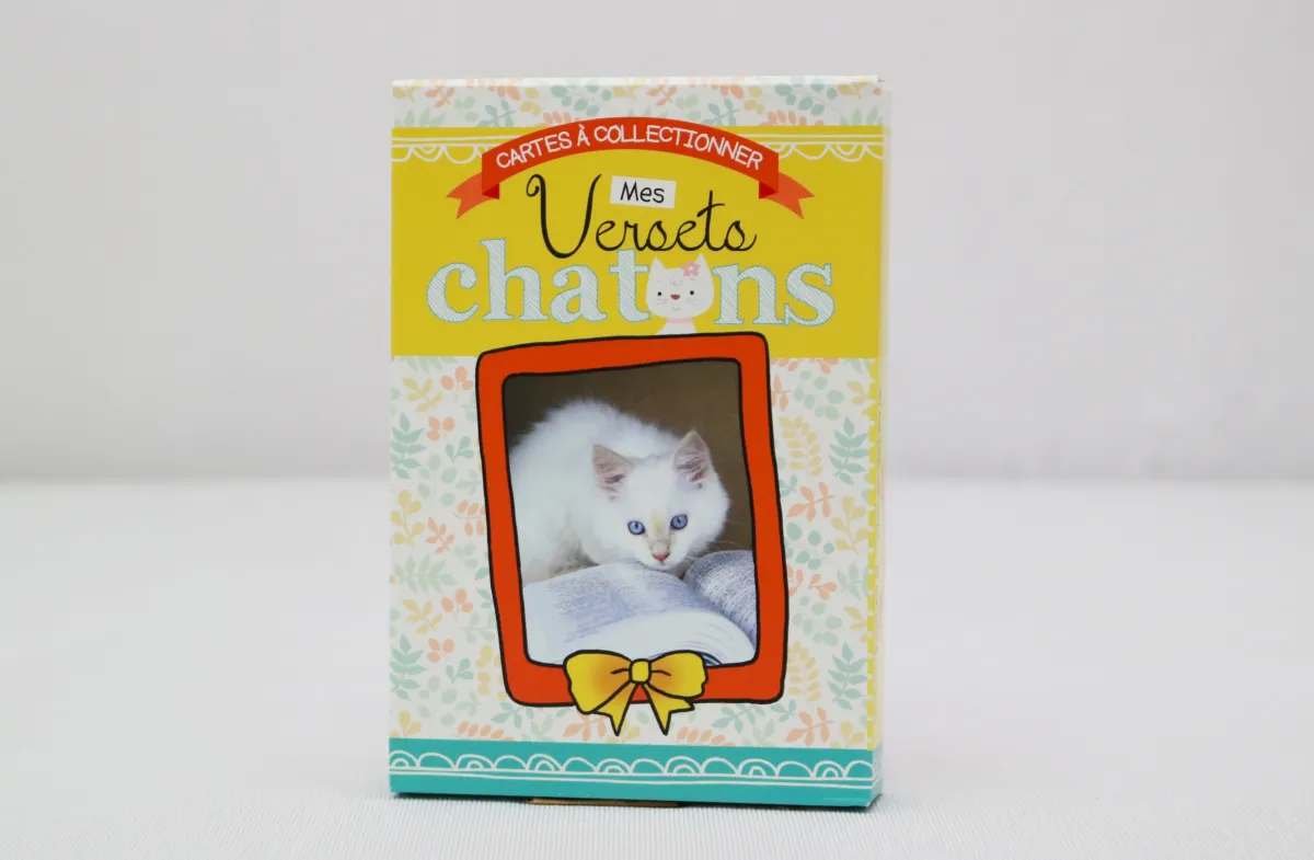 MES VERSETS CHATONS CARTES A COLLECTIONNER