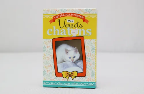 MES VERSETS CHATONS CARTES A COLLECTIONNER