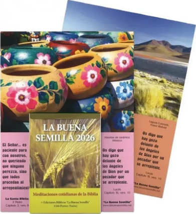 CALENDRIER BONNE SEMENCE ESPAGNOL BLOC ET PLAQUE