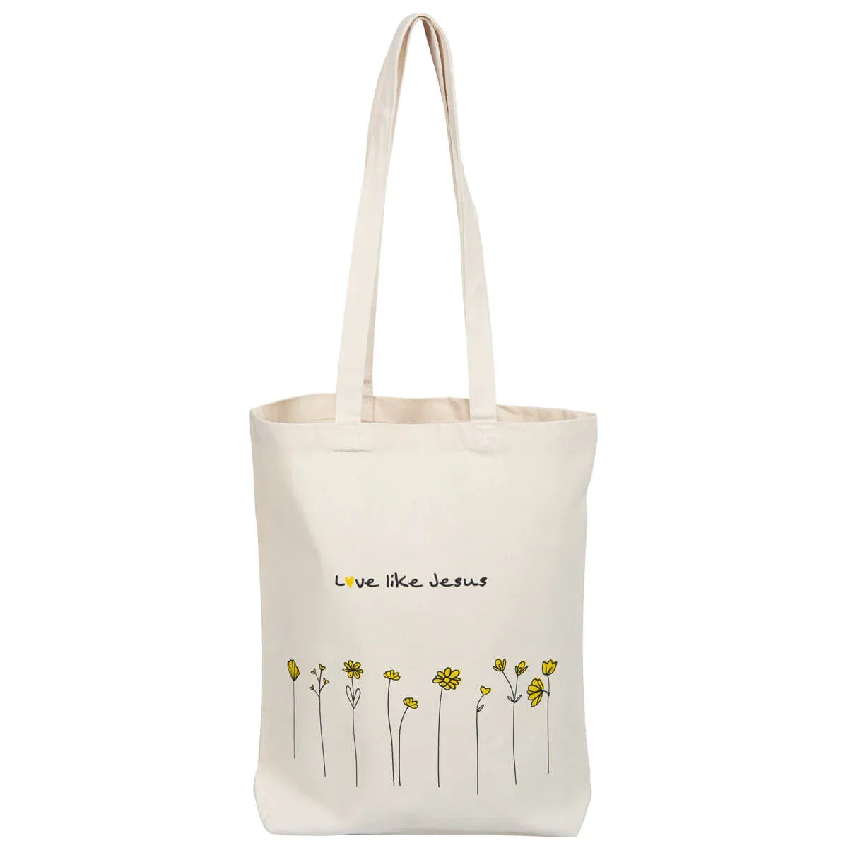 SAC EN COTON "LOVE LIKE JESUS"