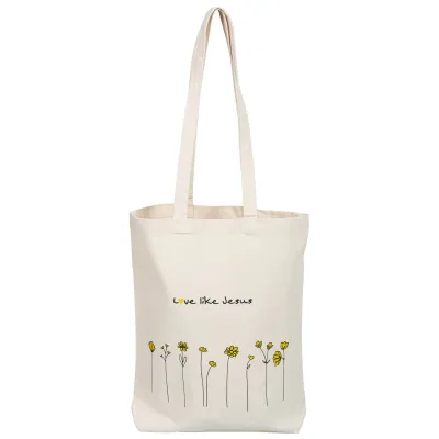 SAC EN COTON "LOVE LIKE JESUS"