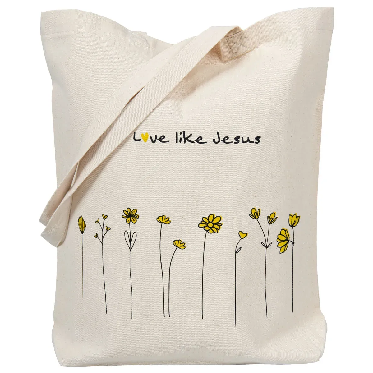 SAC EN COTON "LOVE LIKE JESUS"