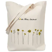 SAC EN COTON "LOVE LIKE JESUS"