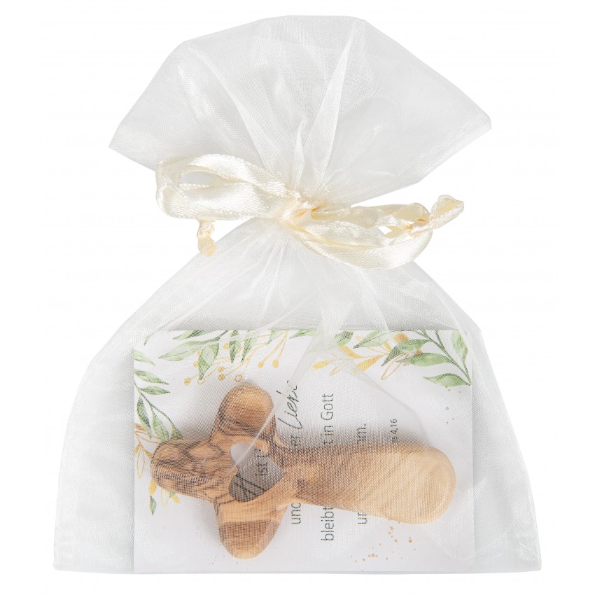 PETITE CROIX EN BOIS D'OLIVIER