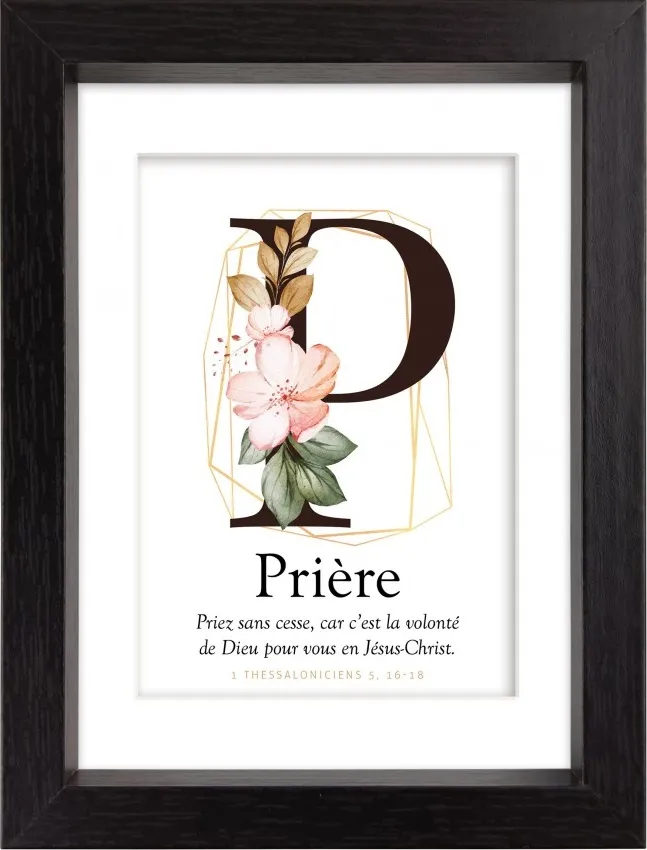 MON CADRE INSPIRATION - P COMME PRIERE