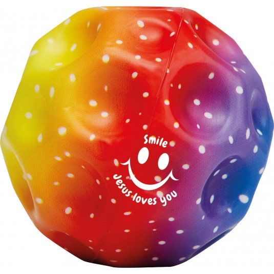 BALLE REBONDISSANTE "ARC EN CIEL"