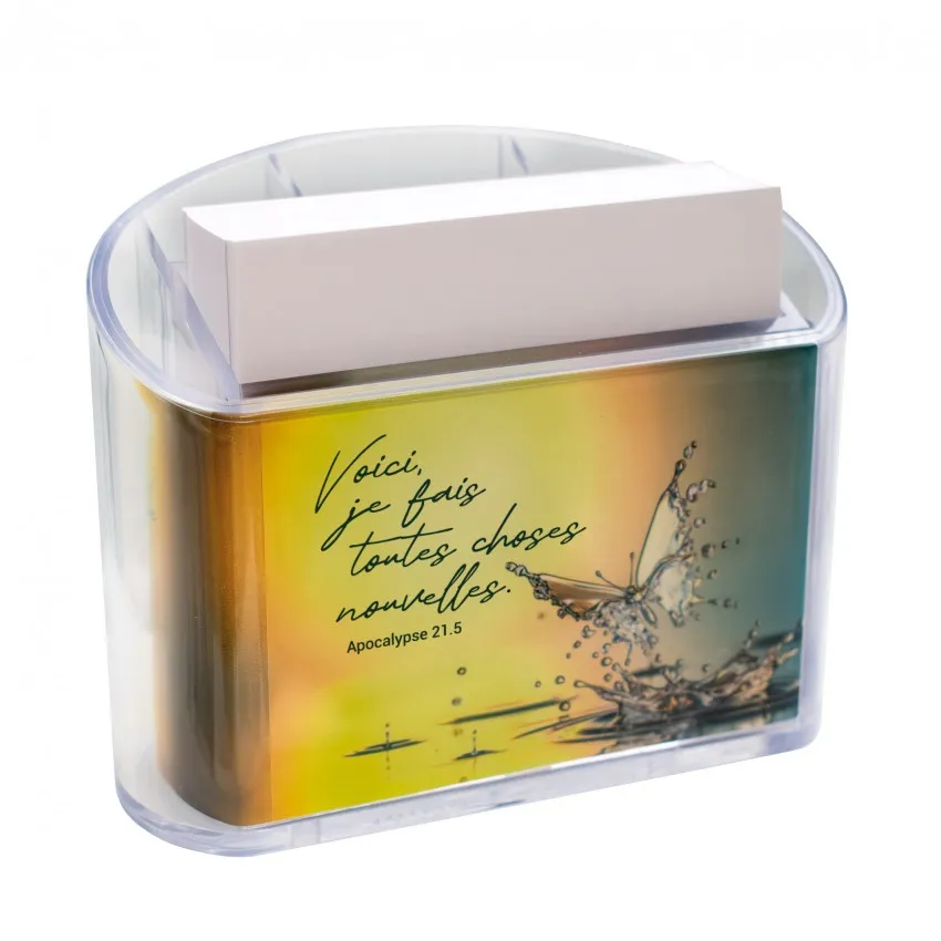 PORTE-CRAYONS BLOC NOTE "COMBI" - APOCALYPSE 21.5