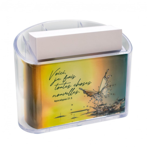 PORTE-CRAYONS BLOC NOTE "COMBI" - APOCALYPSE 21.5