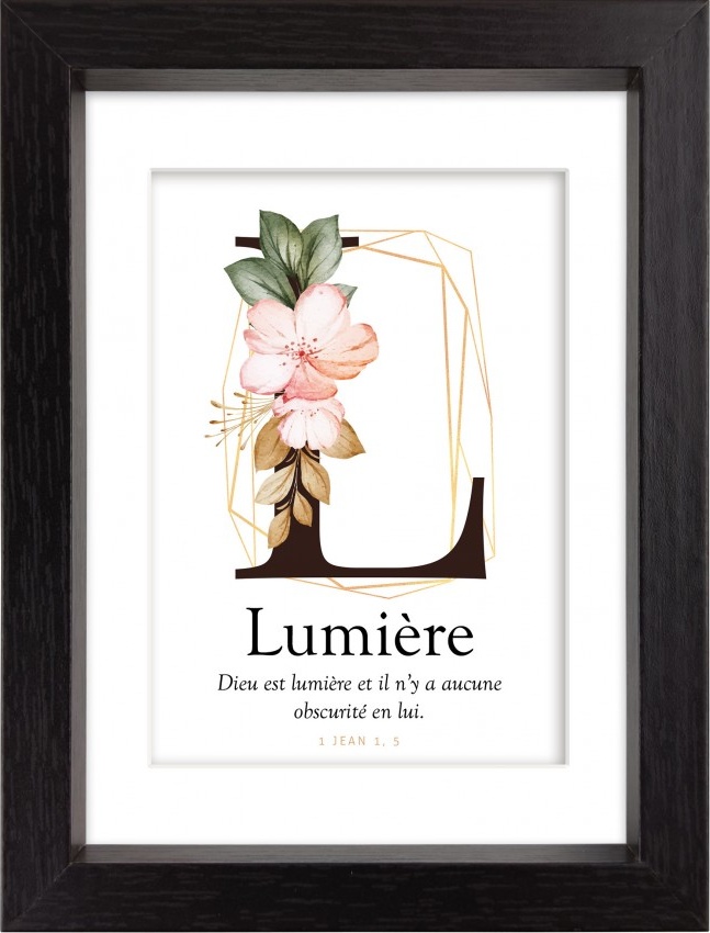 MON CADRE INSPIRATION - L COMME LUMIERE