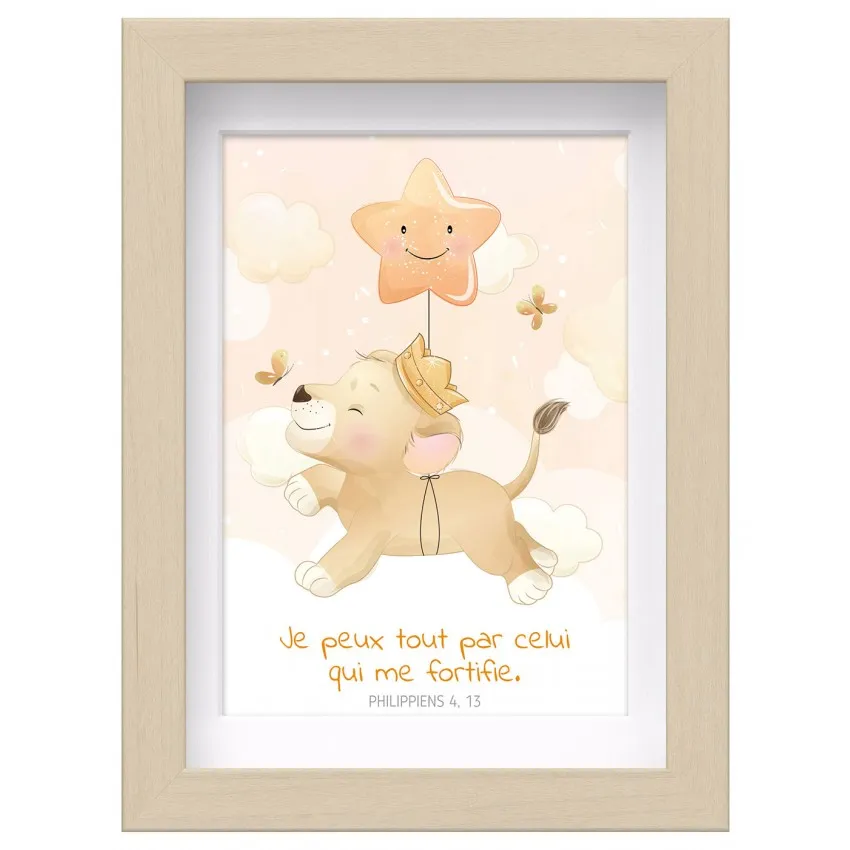 MON CADRE INSPIRATION - ENFANT LIONCEAU