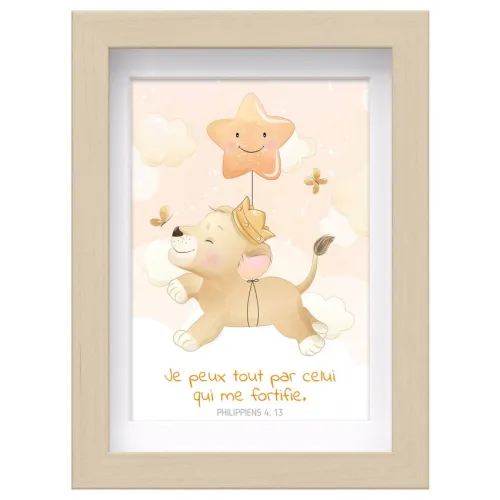 MON CADRE INSPIRATION - ENFANT LIONCEAU