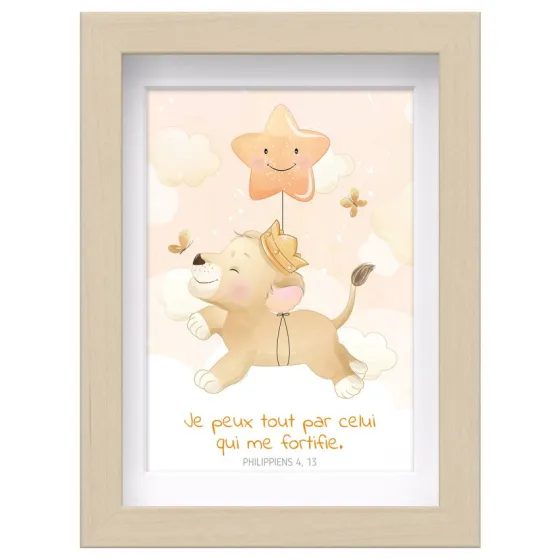 MON CADRE INSPIRATION - ENFANT LIONCEAU