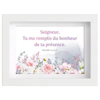 MON CADRE INSPIRATION - SEIGNEUR TU ME REMPLIS DU BONHEUR....