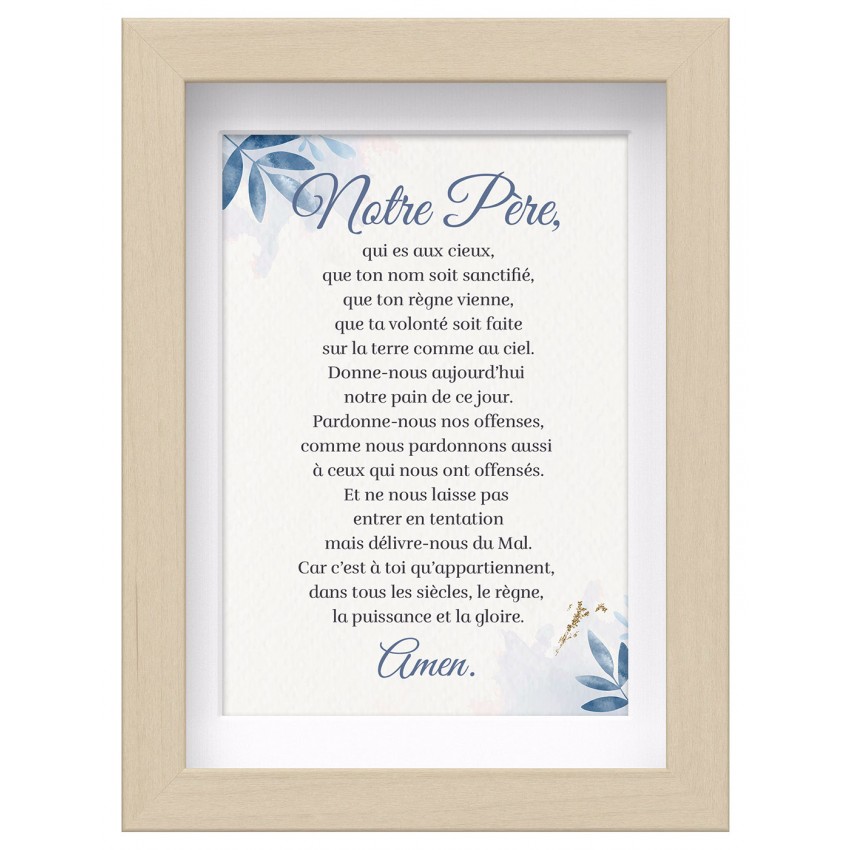 MON CADRE INSPIRATION - NOTRE PERE