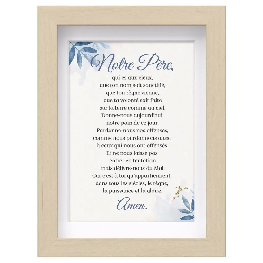 MON CADRE INSPIRATION - NOTRE PERE