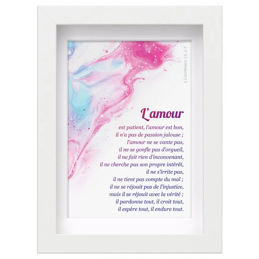 MON CADRE INSPIRATION - 1 CORINTHIENS 13