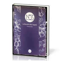 BIBLE NBS ETUDE SOUPLE SIMILICUIR PRUNE ETUI SOUPLE 2 MARQUES PAGE