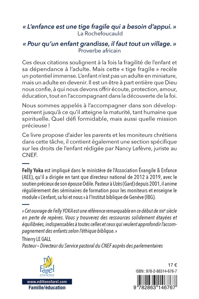 ACCOMPAGNER LES ENFANTS SUR LE CHEMIN DE LA FOI