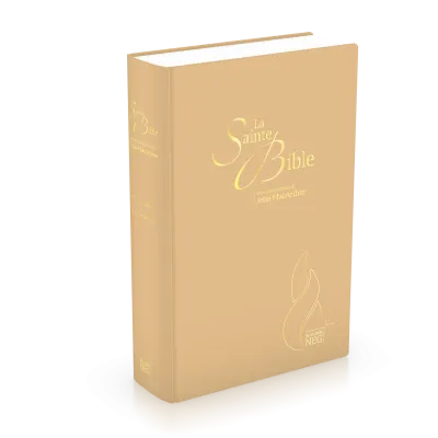 BIBLE NEG MACARTHUR SEMI RIGIDE TOILE BEIGE