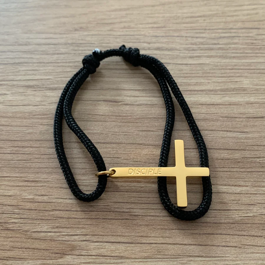 BRACELET DISCIPLE - HOMME - DORE MARINE