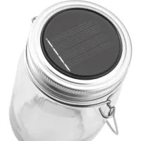 LAMPE SOLAIRE EN VERRE - DIEU EST LUMIERE 1 JEAN 1.5