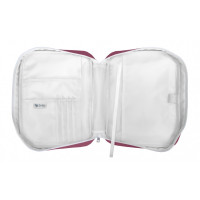 HOUSSE POUR BIBLE GRENAT "JE VOUS LAISSE MA PAIX" - TAILLE S