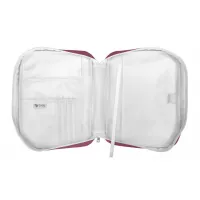 HOUSSE POUR BIBLE GRENAT "JE VOUS LAISSE MA PAIX" - TAILLE S