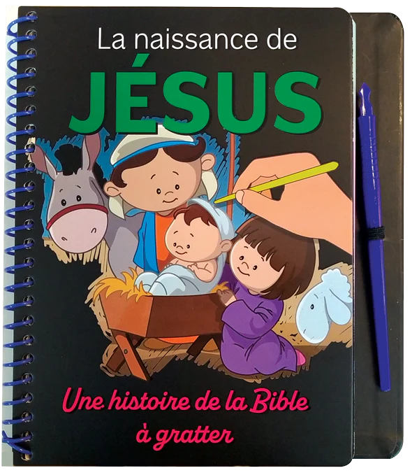 NAISSANCE DE JESUS (LA) - UNE HISTOIRE DE LA BIBLE A GRATTER
